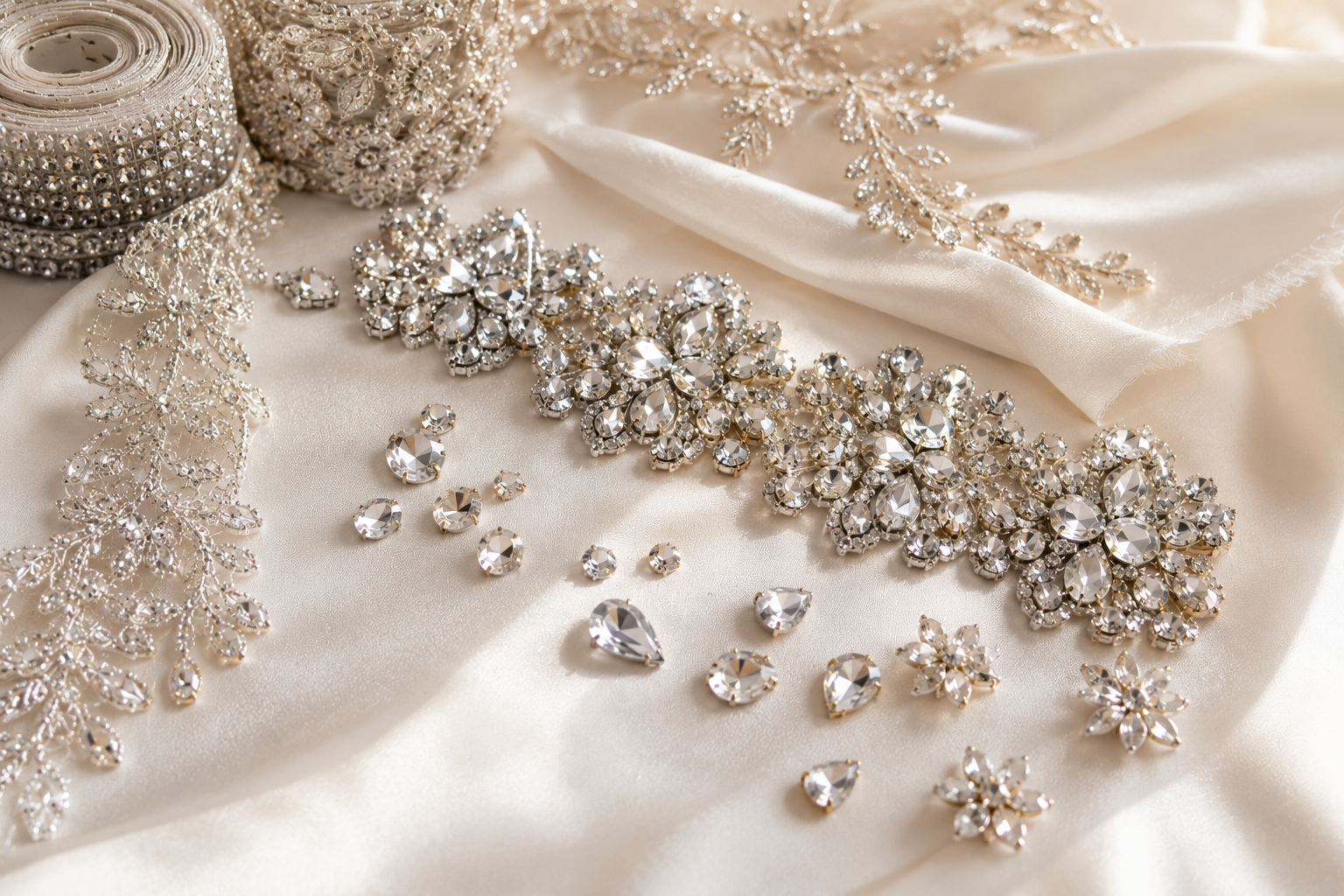 wedding dress beading diy Rhinestone Add Sparkle And Sequins To Make Your Gown Unforgettable Jurebecia Cinderella Dress for perfect for wedding dresses occasion 2025 02 spring 1 Size:US8/UK12/EU40