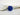 Crystal 30 Beaded Beads Ball 3 Dimensions Cobalt