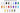 Almond Crystal Sew-On Rhinestones ST-1068 chart