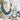 Blue Apatite Round Gemstone Beads Design