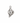 Conch Shell Charm Stainless Steel 21x12mm