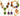 Cloison Beads Donuts Set Design