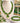 Crystal Green Stone Round Design