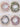 Crystal Rondelle Faceted Glass Beads design 2