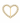 Heart Crystal Rhinestone Buckle for Clothing and Craft Projects gold 