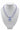 Lt amethyst crystal and pearls necklace