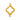 Open Clover Connectors Charm Gold 23MM