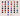 Sequins Round PVC for Sewing & Crafts Color Chart
