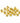Stainless Steel Gold plated Round Beads
