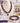 Tiger Eye Round Gemstone Violet