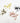 Boucles d'Oreilles Crochets Acier Inoxydable Plaqué Or Plaqué Or Rose et Couleur Noir